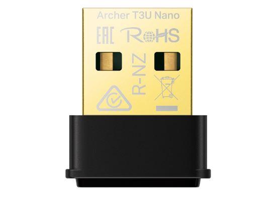 ARCHERT3UNAN PLACA RED TP LINK ADAPTADOR USB INALAMB. NANO AC1300 - Imagen 1