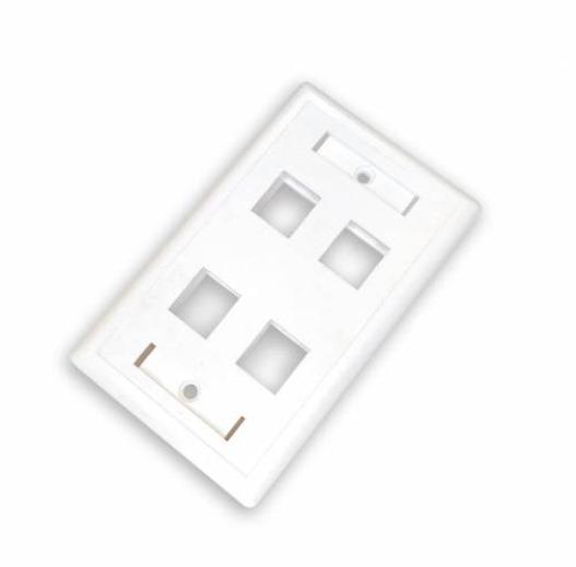CE-4018 ACC.GLC FACE PLATE 4 PORT GLC - Imagen 1