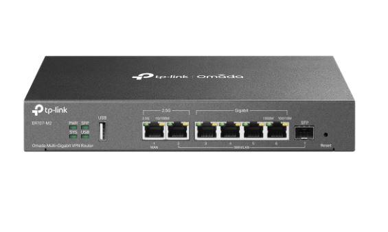 ER707-M2 ROUTER WIR TP LINK OMADA MULTI-GIGABIT VPN ROUTER - Imagen 1