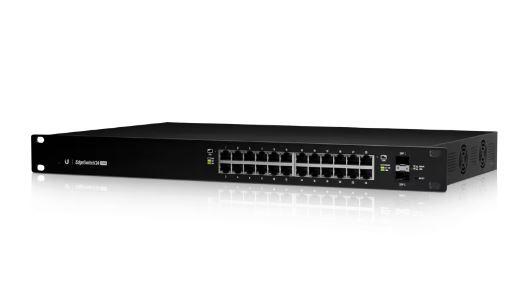 ES-24-250W SWITCH UBIQUITI EDGESWITCH 24P GIGABIT POE 24/48V + 2 SF - Imagen 1
