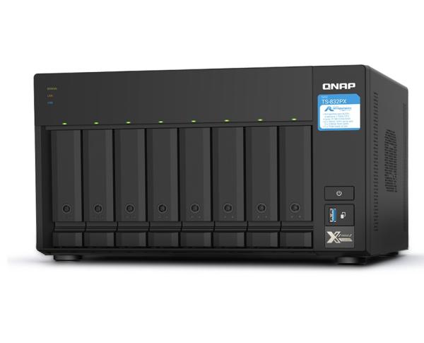 TS-832PX-4G STORAGE QNAP NAS 8-BAY ARM 4CORE 1.7GHZ 4GB DDR4 - Imagen 1