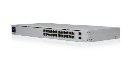 USW-24-POE SWITCH UBIQUITI UNIFI 24P GB (16POE+/8GB ETH/2SFP) - Imagen 1