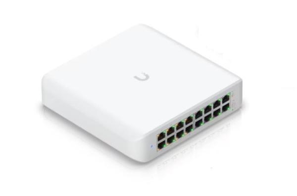 USWLITE-16-P SWITCH UBIQUITI UNIFI 16P GB (8POE+/8GB) 45W - Imagen 1