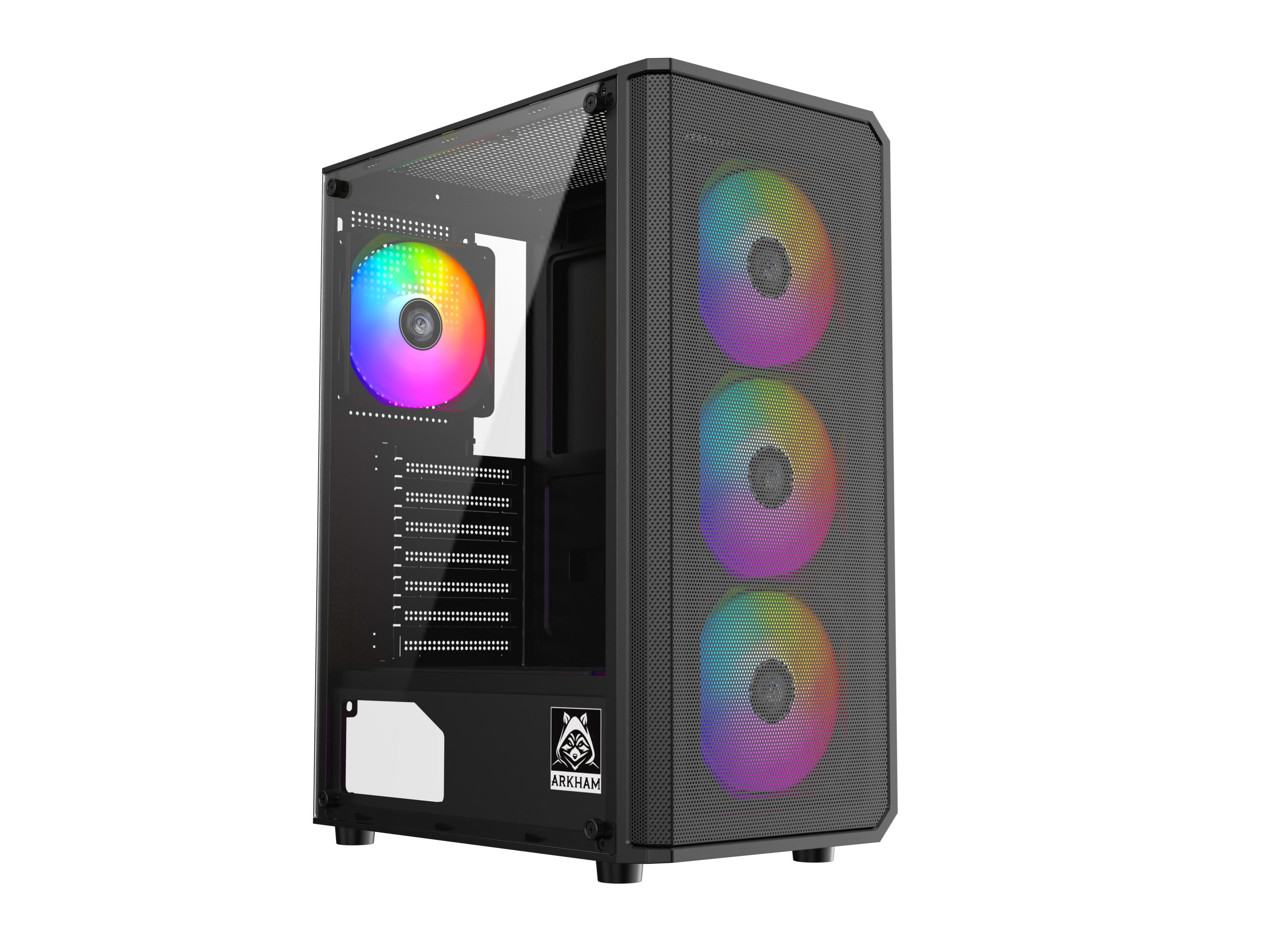air-intra-gab-arkham-mel-4fan-argb-atx-37233 GAB ARKHAM MEL 4*FAN ARGB ATX - Imagen 1
