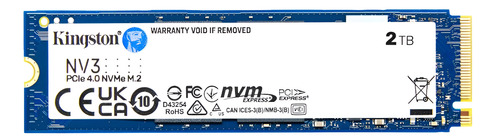 air-intra-ssd-m-2-nvme-2tb-g4-kingston-nv3-36803 SSD M.2 NVME 2TB G4 KINGSTON NV3 - Imagen 1