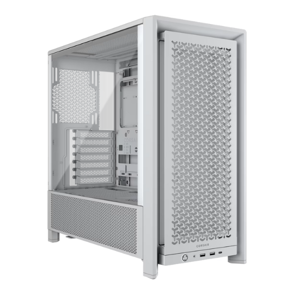 Gabinete Corsair FRAME 4000D Mid-Tower TG Full Modular White (5568) Gabinete Corsair FRAME 4000D Mid-Tower TG Full Modular White (5568) - Imagen 1