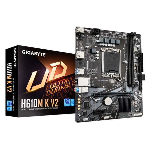 POS #1242 MOTHER S1700 GIGABYTE H610M K V2 DDR5 (12VA/13VA/14VA GEN) - Imagen 1