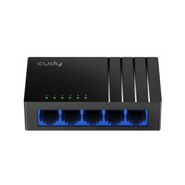 POS #1850 SWITCH CUDY 5 PUERTOS GIGABIT - Imagen 1