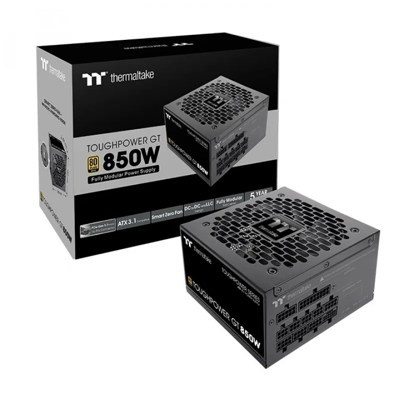 producto-37200-1780356499 FUENTE 850W THERMALTAKE TOUGHPOWER GT 80+ GOLD - Imagen 1