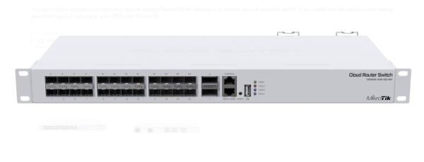 CRS32624S2Q SWITCH MIKROTIK 326-24S-2Q+RM L5 24SFP 2QSFP S/C - Imagen 1