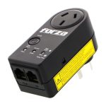 PROT.FORZA ZION 1 IRAM 900J MAX 1500W NEGRO + RJ45