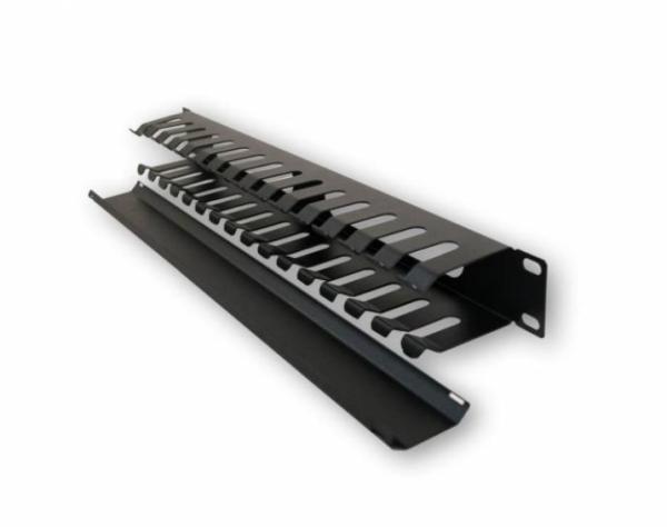 ORGCR-001 ACC.RACK GLC ORGANIZADOR DE CABLE 1U C/TAPA GLC - Imagen 1