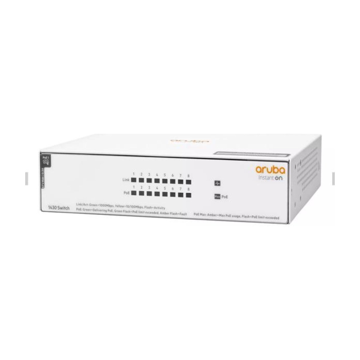SWITCH ARUBA INSTANT ON 1430 8G POE 64W SWITCH ARUBA INSTANT ON 1430 8G POE 64W - Imagen 1