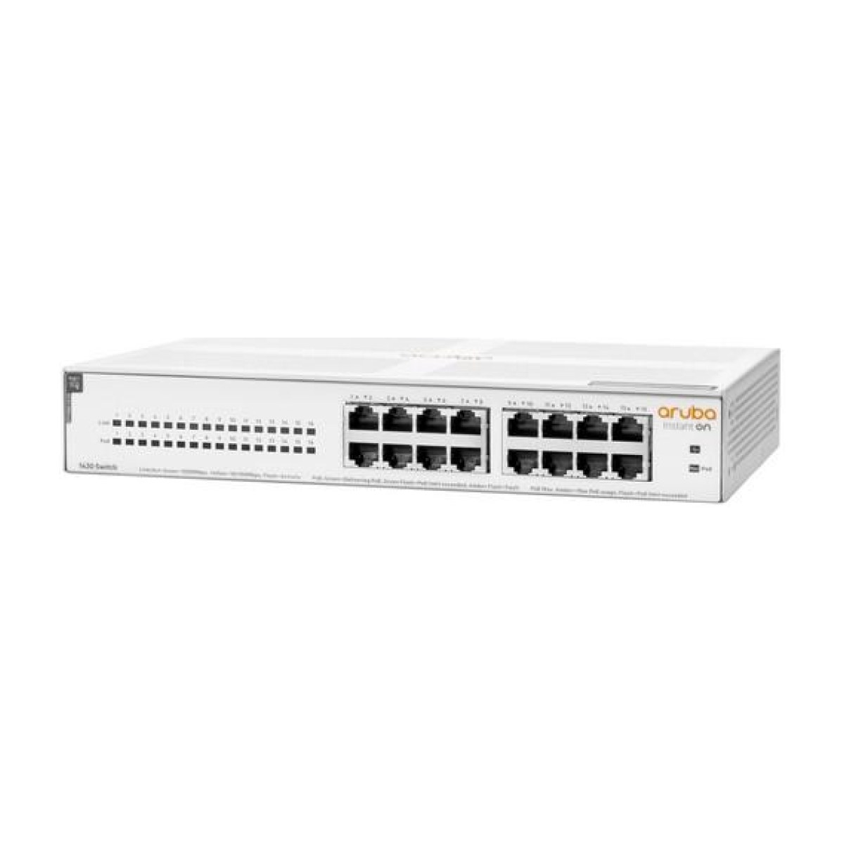 SWITCH ARUBA INSTANT ON 1430 16G POE 124W SWITCH ARUBA INSTANT ON 1430 16G POE 124W - Imagen 1