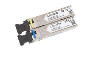 S-3553LC20D SFP MIKROTIK PAR S-35LC20D + S-53LC20D 1.25G SM 20KM - Imagen 1