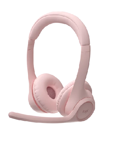 Auricular Wir c/Microfono Logitech Zone 300 Rose 981-001411 Auricular Wir c/Microfono Logitech Zone 300 Rose 981-001411 - Imagen 1