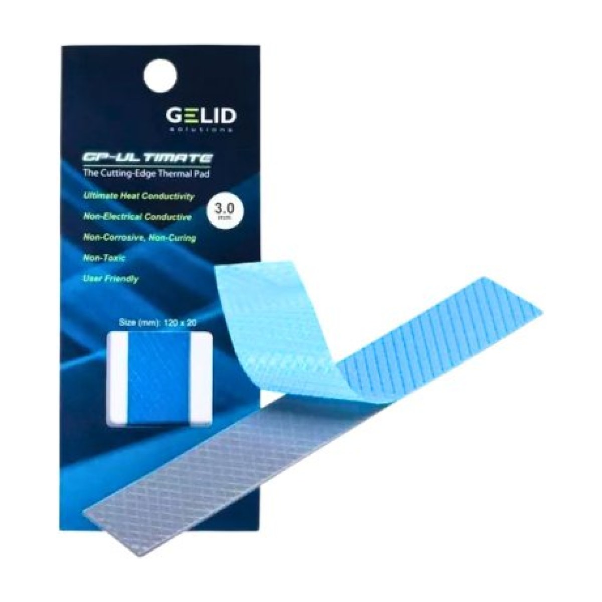 POS #1511 PAD THERMAL GELID SOLUTIONS 120X20 3MM - Imagen 1