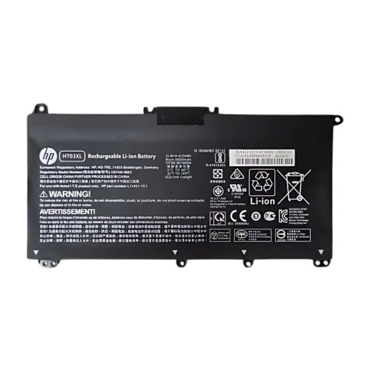 POS #187 BATERIA NOTEBOOK HP PAVILION 14-CE HTO3XL - Imagen 1