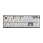 TECLADOS REDRAGON HORUS FS WHITE RED SWITCH SPANISH WIRED K619W-RGB-SP