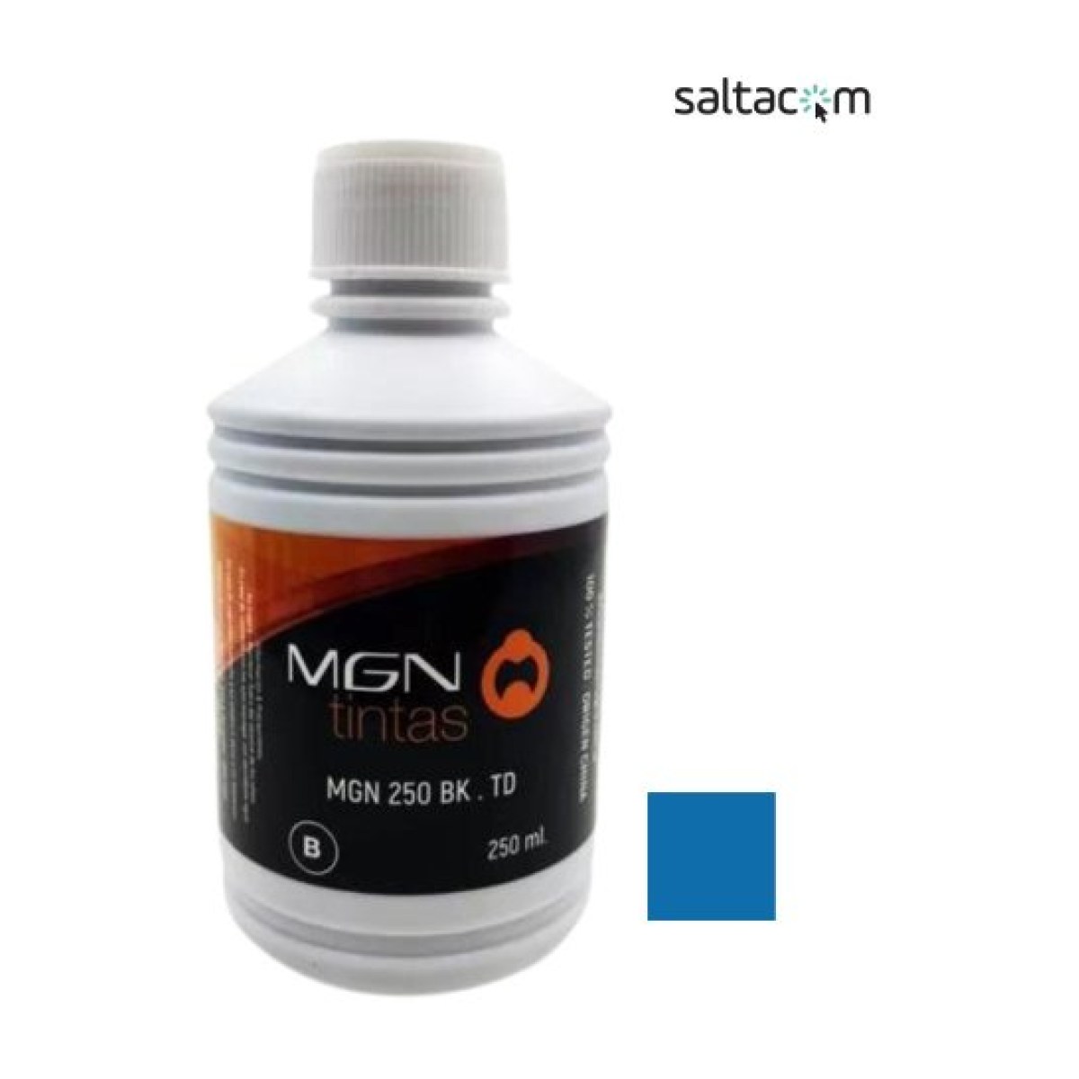 POS #1990 TINTA MGN UNIVERSAL 250ML CYAN - Imagen 1