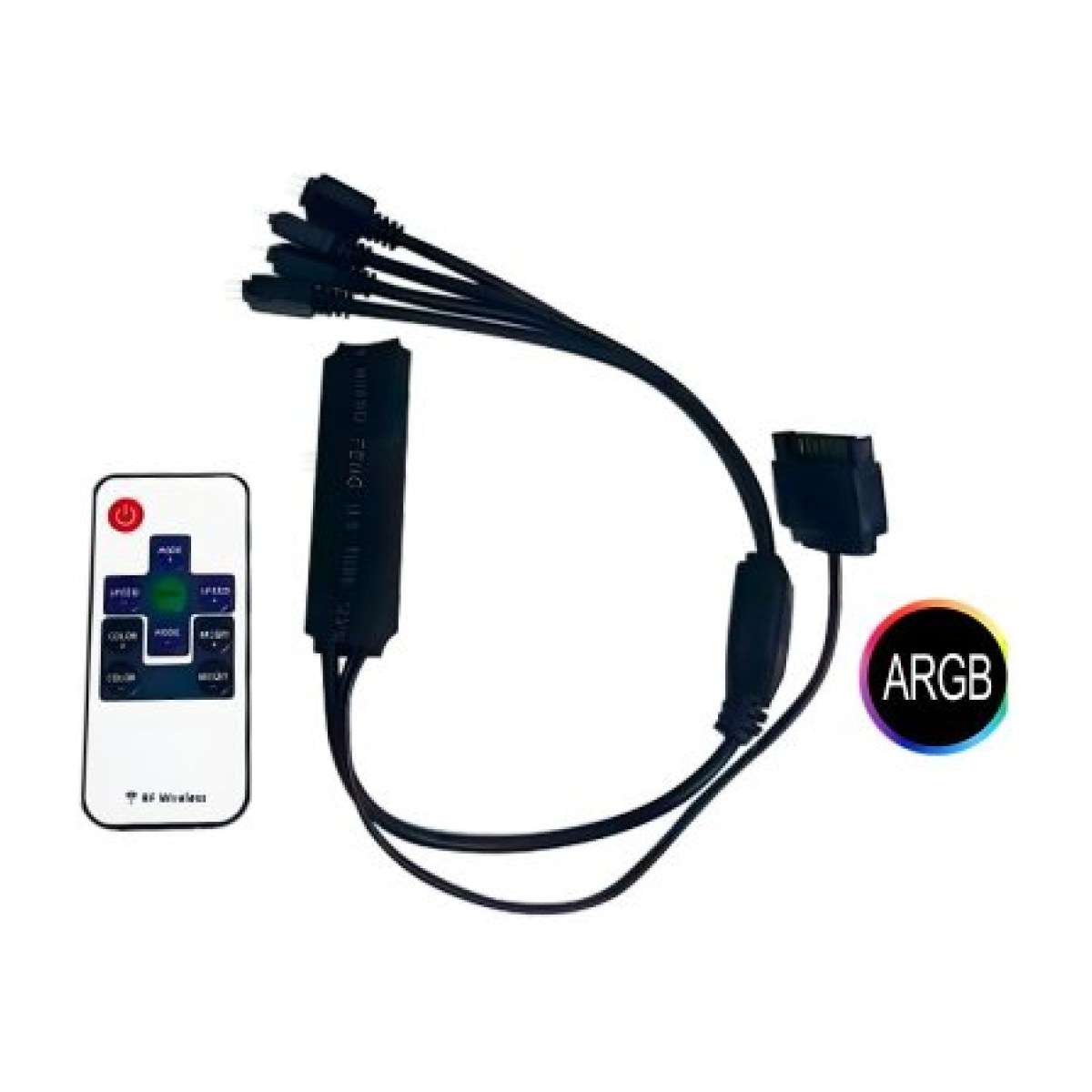 POS #345 CONTROLADOR FAN LED RMT-RAINBOW GAMEMAX - Imagen 1