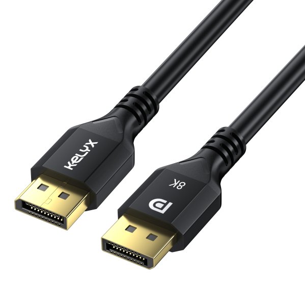 POS #4783 Cable Kelyx Display Port 1.4 4K a 120Hz / 8K 60Hz 32Gbps 1.5 mt (7381) - Imagen 1