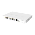SWITCH MIKROTIK 24ETH GB PoE 500W + 4 Ptos SFP+10GB  S/C