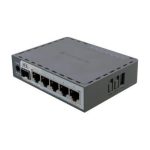 RB MIKROTIK E60UG 5 ETH GIGABIT LVL 4 C/CASE Y FUEN