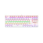 TECLADO REDRAGON KUMARA WHITE RED SWITCH SPANISH RAINBOW