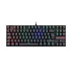 TECLADOS REDRAGON KUMARA BLACK RED SWITCH SPANISH K552-KR-SP RAINBOW