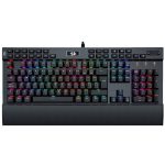 TECLADOS REDRAGON YAMA BLACK PURPLE SWITCH SPANISH K550-1-SP