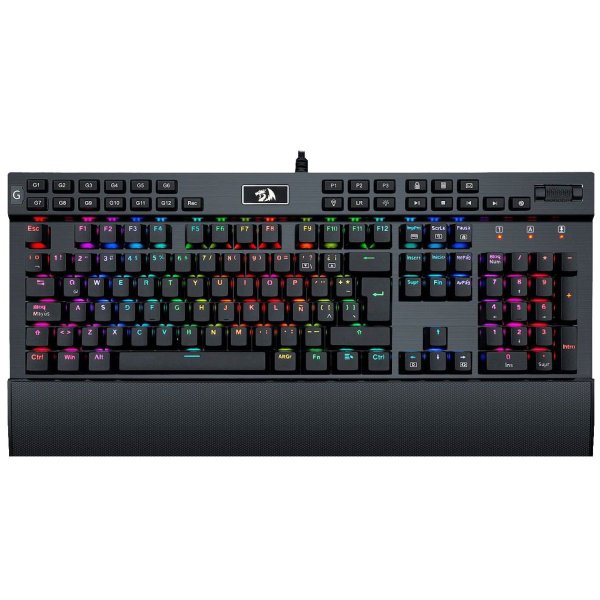 POS #1945 TECLADOS REDRAGON YAMA BLACK PURPLE SWITCH SPANISH K550-1-SP - Imagen 1