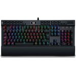 TECLADOS REDRAGON YAMA BLACK PURPLE SWITCH SPANISH K550-1-SP