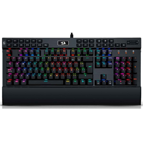 POS #1945 TECLADOS REDRAGON YAMA BLACK PURPLE SWITCH SPANISH K550-1-SP - Imagen 1