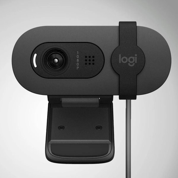 POS #4404 Webcam Logitech Brio 100 Negra - Imagen 1