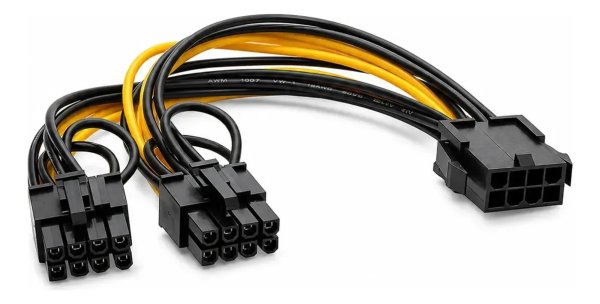 POS #5097 ADAPTADOR NISUTA NS-AD628M PCI-e DE 6 a 8 PINES - Imagen 1