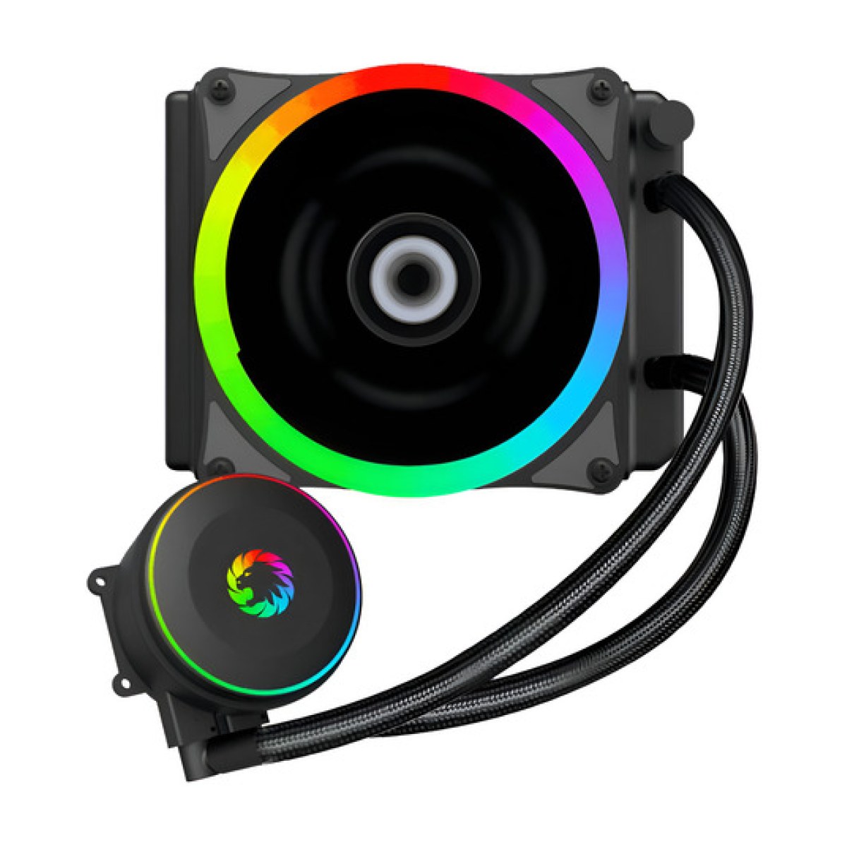 producto-43389-1790291151 WATERCOOLER GAMEMAX ICEBERG 120 RAINBOW AIO - Imagen 1