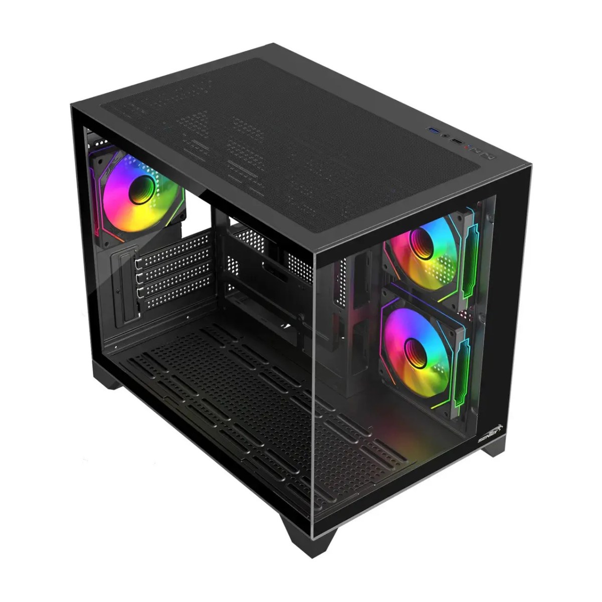 producto-43443-1790342082 FAN GAMEMAX P/GAB 3x120MM ARGB MAGNETICO - Imagen 1