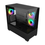 GAB COOLER MASTER ELITE 490 3*FAN ARGB M-ATX WH