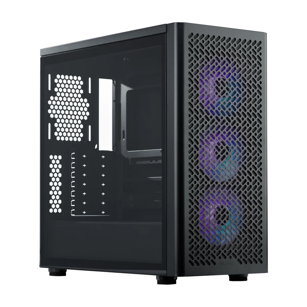 producto-43473-1790342102 GAB COOLER MASTER ELITE 502 4*FAN ARGB ATX BK - Imagen 1