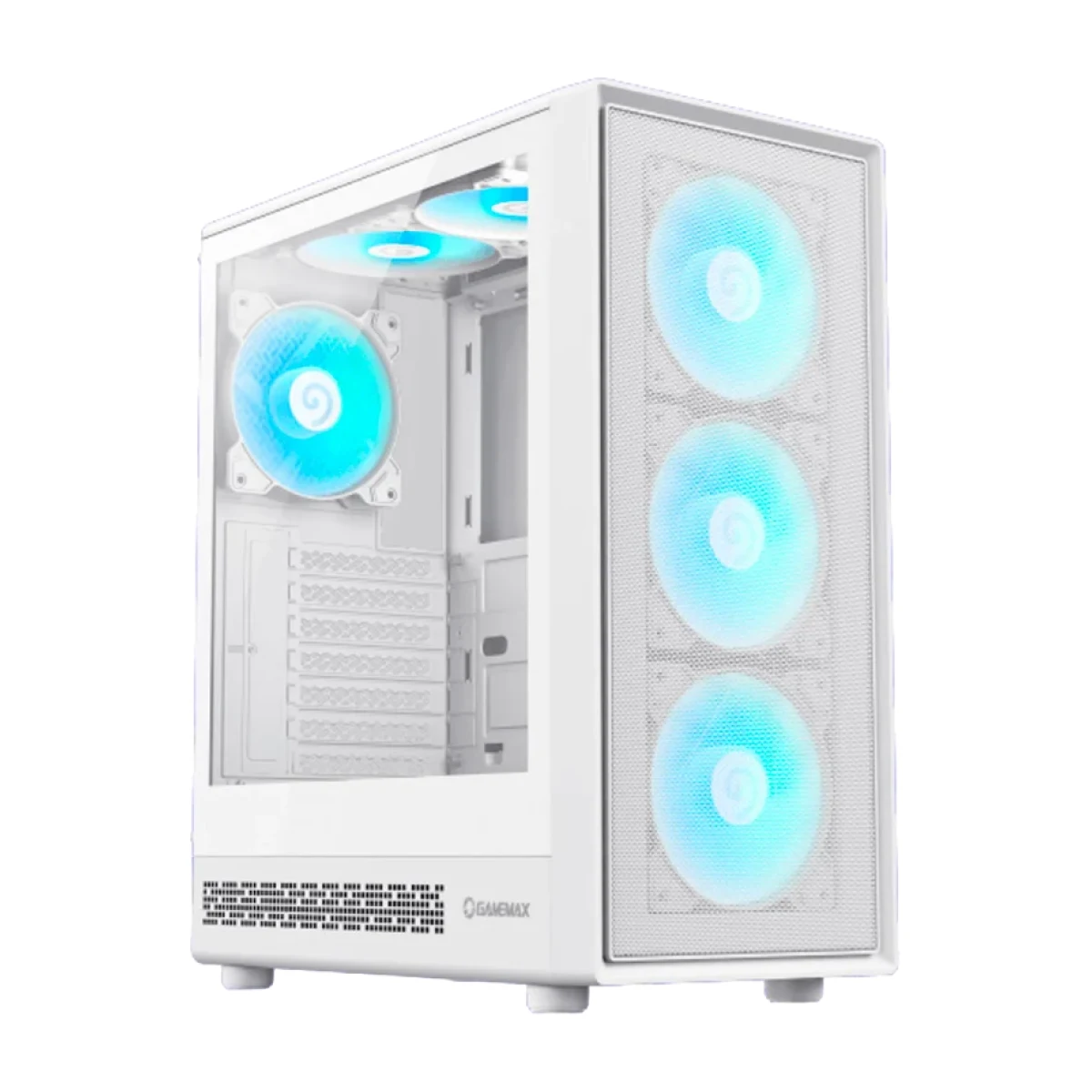 producto-43483-1790343177 GAB GAMEMAX STORM 2 AW BLANCO 6*FAN ARGB ATX - Imagen 1