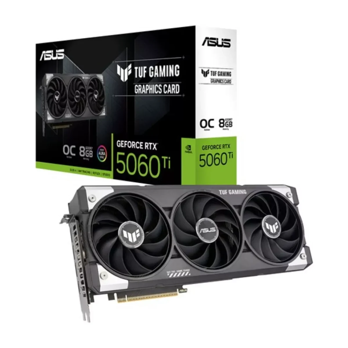 producto-43545-1790343442 VGA 8GB RTX 5060 TI ASUS T1 OC GAMING GDDR7 - Imagen 1