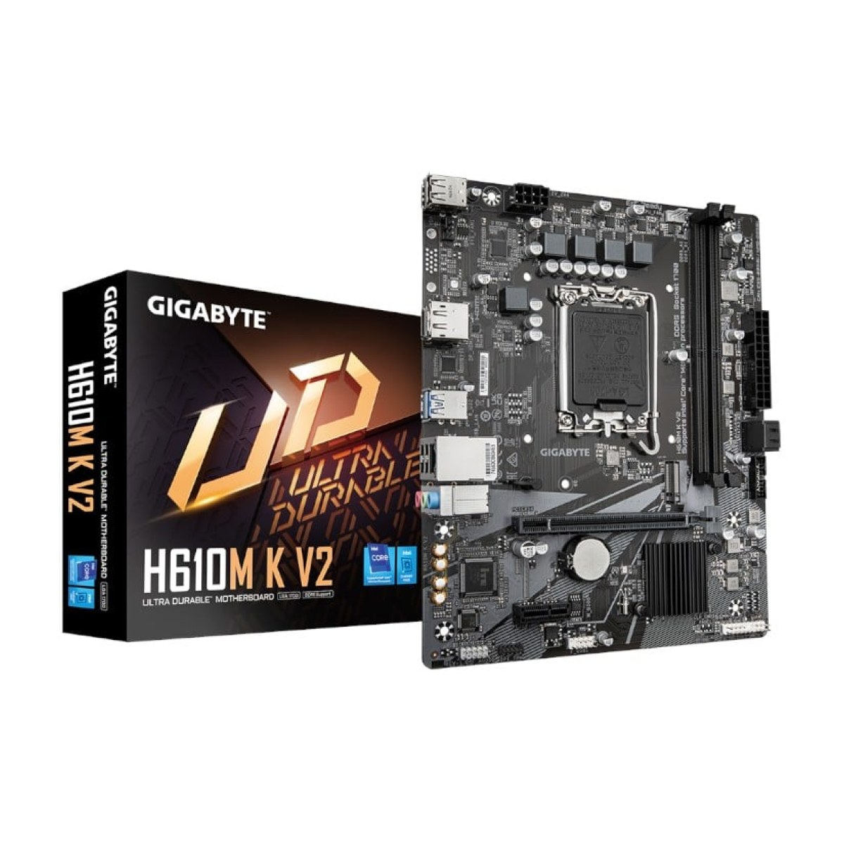 Mother Gigabyte H610M K V2 DDR5 1700 (12va/13va/14va Gen) (0134) Mother Gigabyte H610M K V2 DDR5 1700 (12va/13va/14va Gen) (0134) - Imagen 1