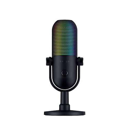 Microfono Razer Seiren V3 Chroma RGB USB Black (0458) Microfono Razer Seiren V3 Chroma RGB USB Black (0458) - Imagen 1