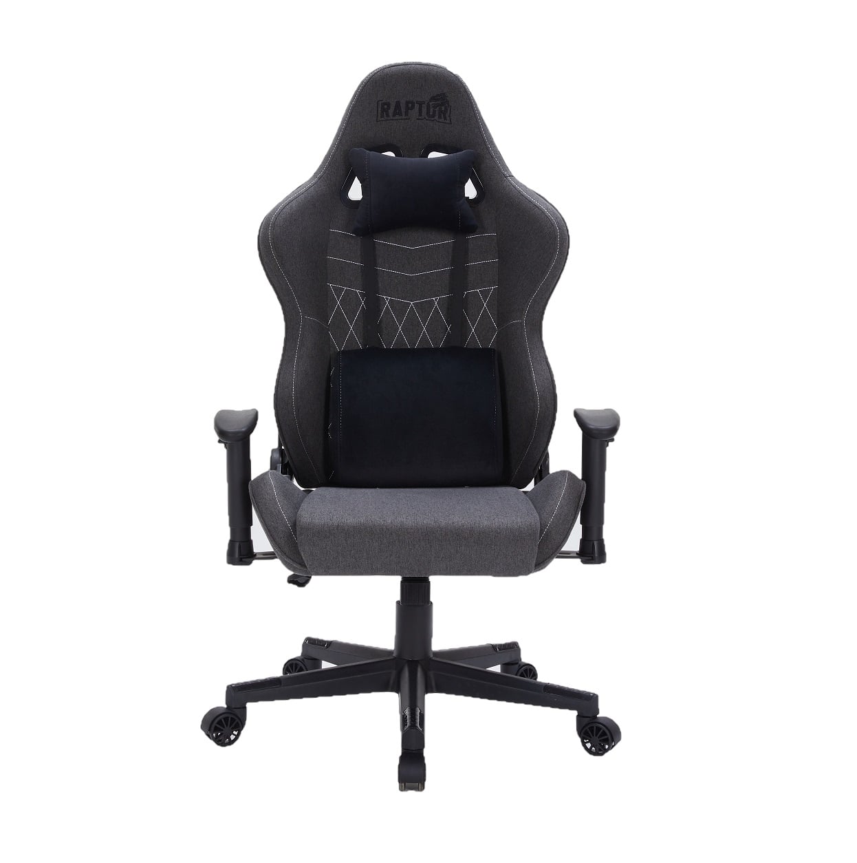 Silla Gamer Raptor Throne R1 Tela Negra (7244) Silla Gamer Raptor Throne R1 Tela Negra (7244) - Imagen 1