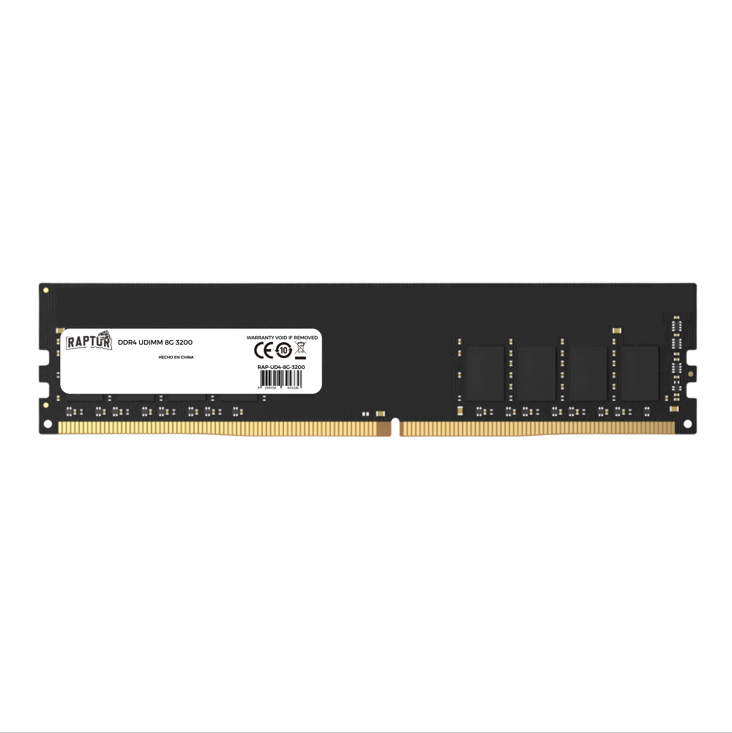 Memoria DDR4 Raptor 8Gb 3200 MHz Legacy Intel XMP (5330) Memoria DDR4 Raptor 8Gb 3200 MHz Legacy Intel XMP (5330) - Imagen 1