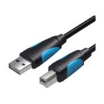 CABLE PRINTER USB A-USB B 3M VENTION NEGRO PREMIUM