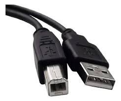 POS #5788 CABLE PRINTER USB-USB A/B 2.0 2MTS NOGANET - Imagen 1