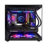 GABINETE SENTEY ZEUS 5FAN ARGB TEMPLADO LAT/FRO BLACK