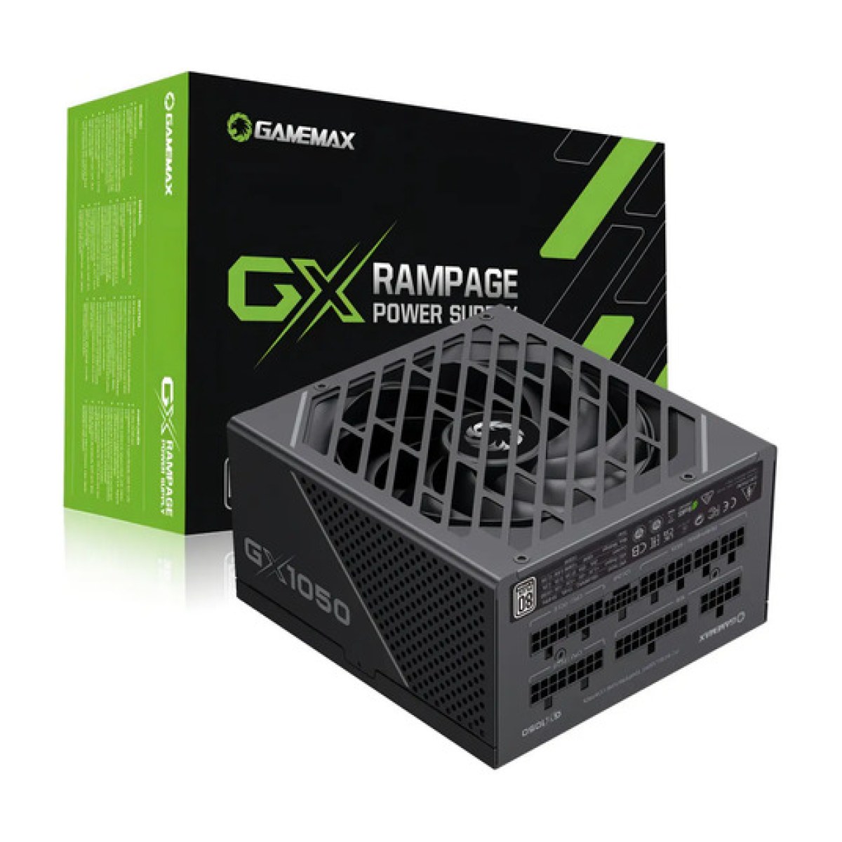 producto-44439-1792759935 FUENTE 1050W GAMEMAX 80 PLUS PLATINUM GX-1050 PRO - Imagen 1